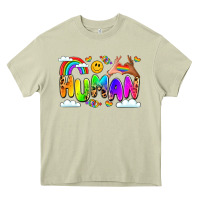 Mossy human pride Heavy Core Tee - LillyAllenDesigns