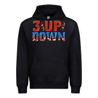 Black 3 up 3 down football Urban Hoodie - texasbilliewilder