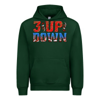 Forest Green 3 up 3 down football Urban Hoodie - texasbilliewilder