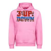 Fuchsia Pink 3 up 3 down football Urban Hoodie - texasbilliewilder