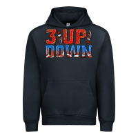 Navy 3 up 3 down football Urban Hoodie - texasbilliewilder
