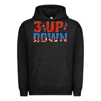 Pigment Black 3 up 3 down football Urban Hoodie - texasbilliewilder