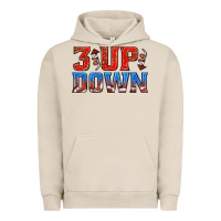 Pigment French Oak 3 up 3 down football Urban Hoodie - texasbilliewilder
