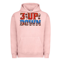 Pigment Salmon 3 up 3 down football Urban Hoodie - texasbilliewilder
