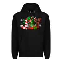 Black christmas joy elf Premium Hoodie - Zillion Design Studio