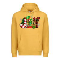 Mustard christmas joy elf Premium Hoodie - Zillion Design Studio