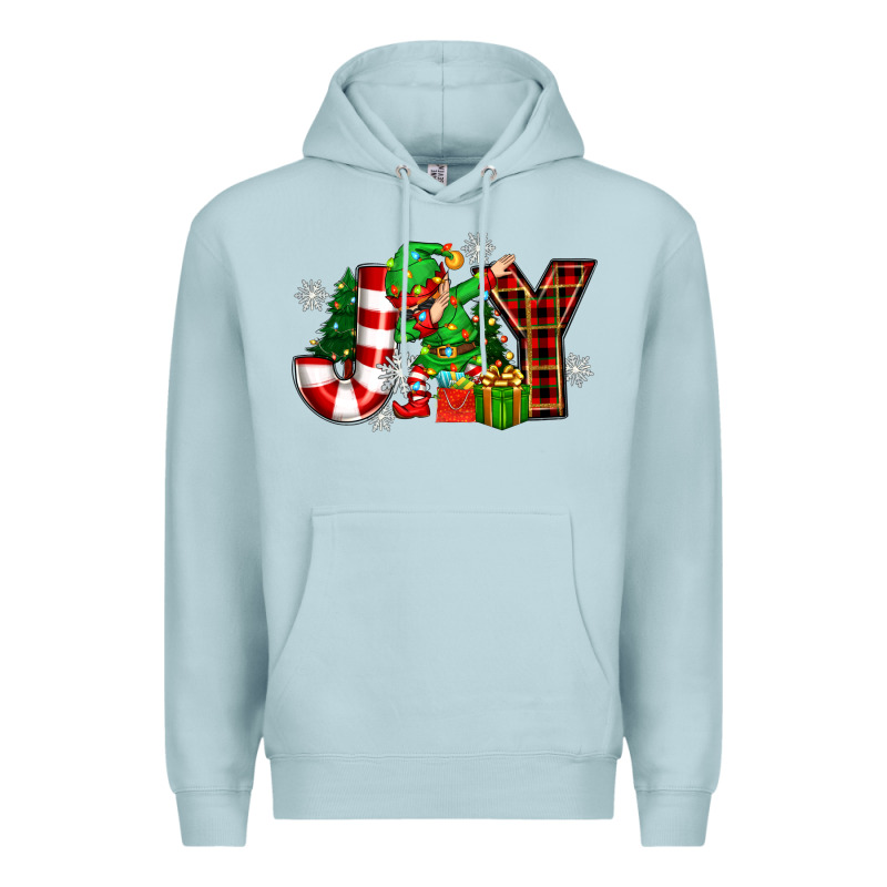 Christmas Joy Elf Premium Hoodie by Zillion Design Studio | Teevron