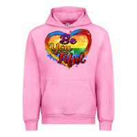 Fuchsia Pink be you tiful Urban Hoodie - Zillion Design Studio
