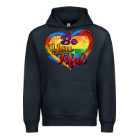 Navy be you tiful Urban Hoodie - Zillion Design Studio