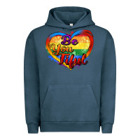 Pigment Midnight Navy be you tiful Urban Hoodie - Zillion Design Studio