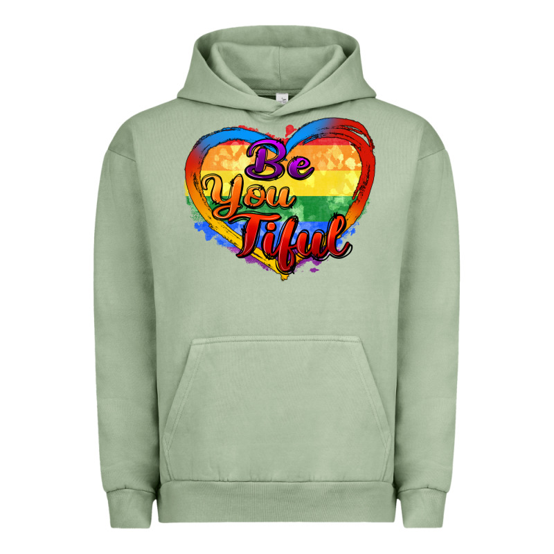 Be You Tiful Urban Hoodie by Zillion Design Studio | Teevron
