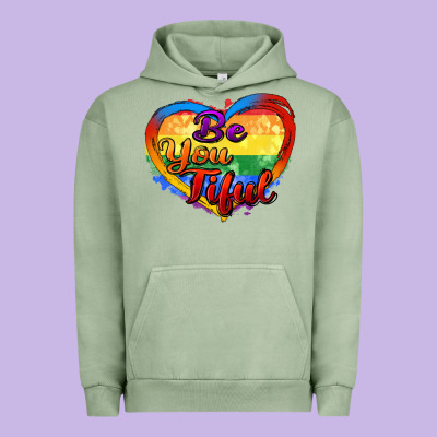 Be You Tiful Urban Hoodie Designed By Zillion Design Studio