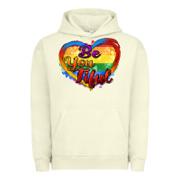 Pigment Pistachio be you tiful Urban Hoodie - Zillion Design Studio