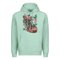 Seafoam easter french bulldog Premium Hoodie - RanaPortraitStore