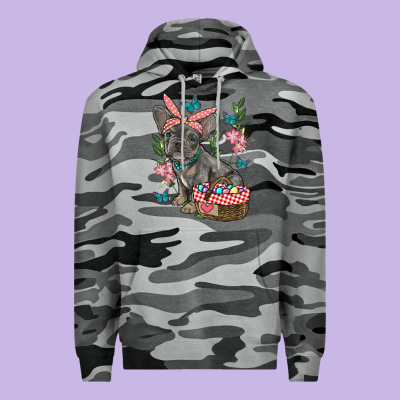 Easter French Bulldog Premium Hoodie Designed By Ranaportraitstore