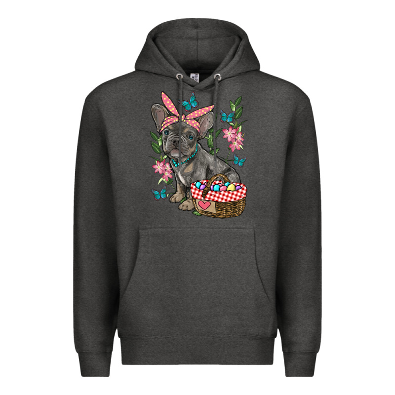 Easter French Bulldog Premium Hoodie by RanaPortraitStore | Teevron
