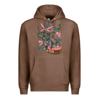 Chestnut easter french bulldog Premium Hoodie - RanaPortraitStore