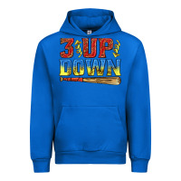 Cobalt 3 up 3 down softball Urban Hoodie - texasbilliewilder