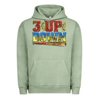 Pigment Oil Green 3 up 3 down softball Urban Hoodie - texasbilliewilder