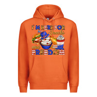 Carrot i m here for snacks and freedom Premium Hoodie - texasbilliewilder