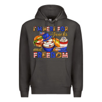Smoke i m here for snacks and freedom Premium Hoodie - texasbilliewilder