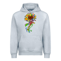 Heather Grey be kind autism sunflower Urban Hoodie - Zillion Design Studio