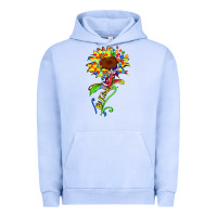 Pigment Grape Ice be kind autism sunflower Urban Hoodie - Zillion Design Studio