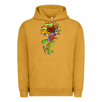 Pigment Peanut Butter be kind autism sunflower Urban Hoodie - Zillion Design Studio