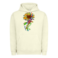 Pigment Pistachio be kind autism sunflower Urban Hoodie - Zillion Design Studio