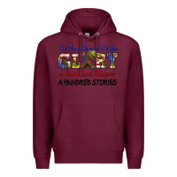 Burgundy its the guts and its the glory a hundred stripes Premium Hoodie - texasbilliewilder