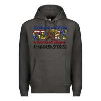 Charcoal Heather its the guts and its the glory a hundred stripes Premium Hoodie - texasbilliewilder