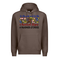 Coffee its the guts and its the glory a hundred stripes Premium Hoodie - texasbilliewilder