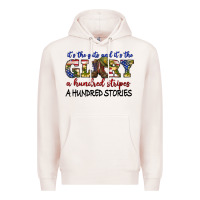 Pale Pink its the guts and its the glory a hundred stripes Premium Hoodie - texasbilliewilder