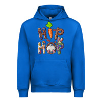 Cobalt Hip Hop Bunny Urban Hoodie - RanaPortraitStore
