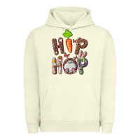 Pigment Pistachio Hip Hop Bunny Urban Hoodie - RanaPortraitStore