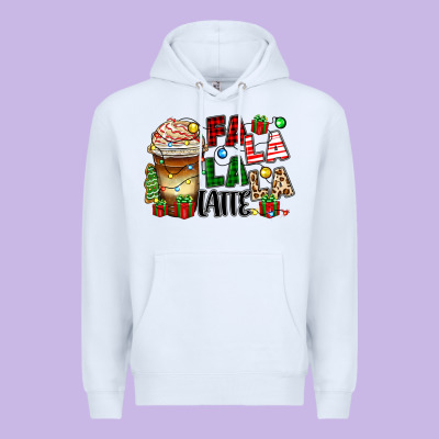 Fa La La La Latte Premium Hoodie Designed By Zillion Design Studio