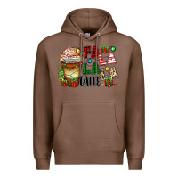 Chestnut fa la la la latte Premium Hoodie - Zillion Design Studio