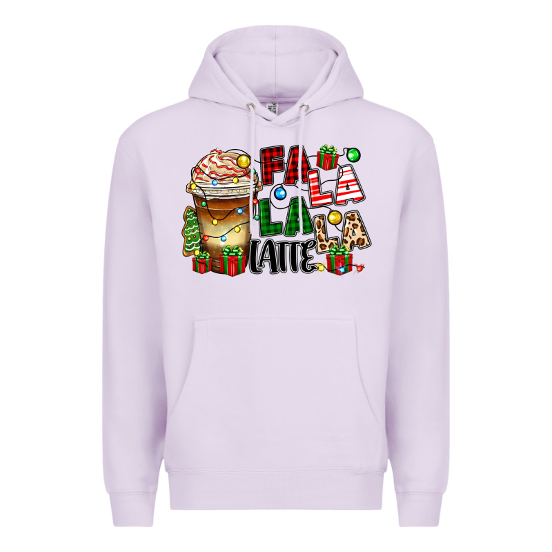 Fa La La La Latte Premium Hoodie by Zillion Design Studio | Teevron