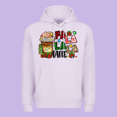 Fa La La La Latte Premium Hoodie Designed By Zillion Design Studio