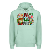 Seafoam fa la la la latte Premium Hoodie - Zillion Design Studio