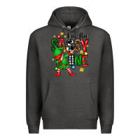 Charcoal Heather im the sassy one elf Premium Hoodie - Zillion Design Studio