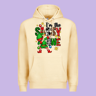 Im The Sassy One Elf Premium Hoodie Designed By Zillion Design Studio