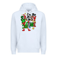 White im the sassy one elf Premium Hoodie - Zillion Design Studio