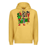 Antique Gold im the sassy one elf Premium Hoodie - Zillion Design Studio