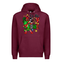 Burgundy im the sassy one elf Premium Hoodie - Zillion Design Studio