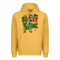 Mustard im the sassy one elf Premium Hoodie - Zillion Design Studio