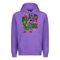 Purple im the sassy one elf Premium Hoodie - Zillion Design Studio