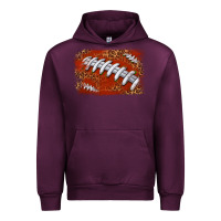 Mauve Wine American football background Urban Hoodie - texasbilliewilder