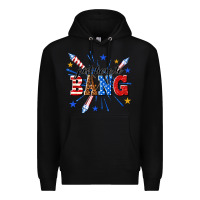 Black just here to bang Premium Hoodie - texasbilliewilder