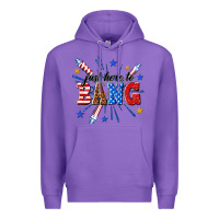 Purple just here to bang Premium Hoodie - texasbilliewilder